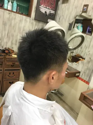 ショート Amor等々力所属・佐藤 三四郎のヘアスタイル