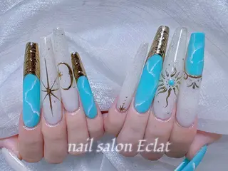 ネイル ネイルサロンエクラ 🫧Shizukaのネイルデザイン
