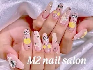 ネイル 長さだし専門店 M2　rikaのネイルデザイン