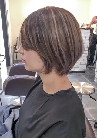 ショート 北條 優輝のヘアスタイル