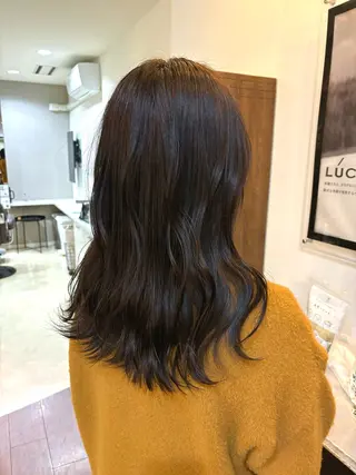 ロング 天野 妃菜のヘアスタイル