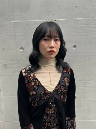 ミディアム カラー ハイトーンカラー ⭐️NAZUNAのヘアスタイル