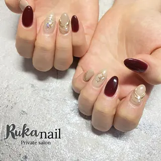 ネイル 丸川 遥のネイルデザイン