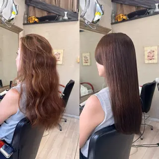 ロング ✨髪質改善・縮毛矯正 専門美容室マーベルのヘアスタイル