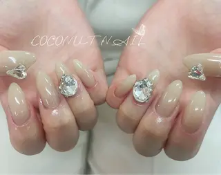 ネイル 神田 ココナッツのネイルデザイン