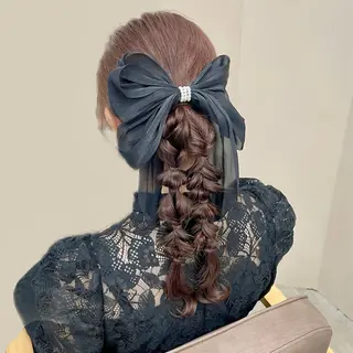 ロング ヘアアレンジ noii / 伊藤 愛莉のヘアスタイル