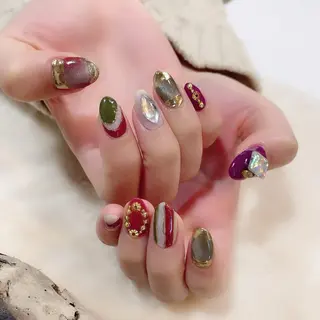 ネイル YAS 青柳 安代のネイルデザイン