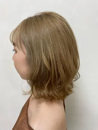 ミディアム カラー LaBless梅田 🎀坂本リオのヘアスタイル