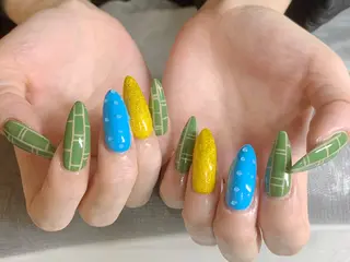 ネイル mira-cle大濱美容アカデミー所属・AI NAのネイルデザイン