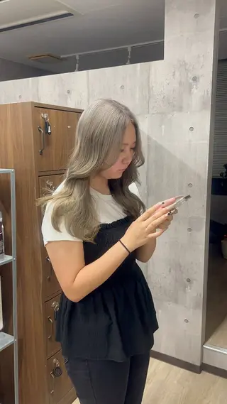 ロング カラー 頓所 大昂のヘアスタイル