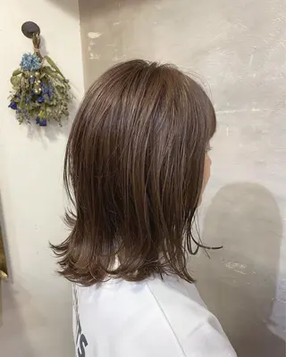 カラー LORE福岡天神 韓国/ブリーチのヘアスタイル