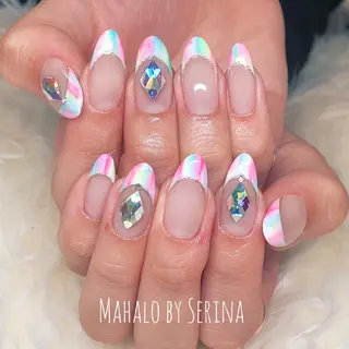 ミディアム カラー ネイル SUNNY BAE. SERINAのネイルデザイン