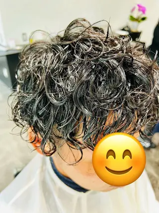 メンズ 福田 秀好のヘアスタイル