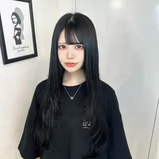 ロング カラー SEDEAL所属・ハイトーン/エクステ 韓国風/y2kカイラのヘアスタイル