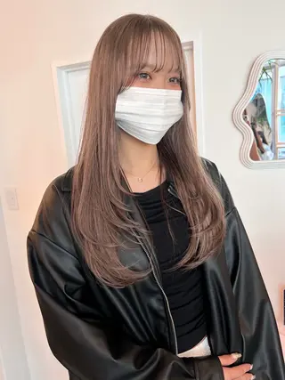 ロング レイヤーカット/韓国 ヘア/ honokaのヘアスタイル