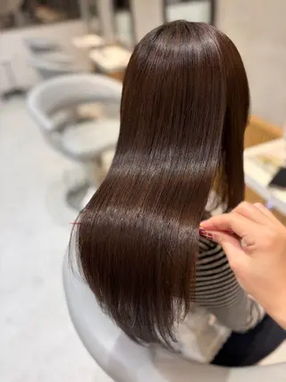 セミロング カラー はるか/ヘアアレンジ ブリーチなしカラー♡のヘアスタイル