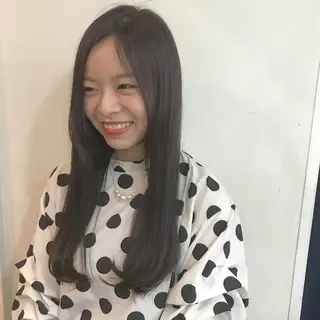 ロング カラー レイヤー/顔周り /AKARIのヘアスタイル