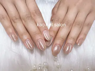 ネイル kao nail マグネット/長さだしのネイルデザイン