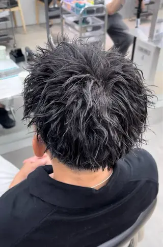 パーマ メンズ 👑メンズパーマ屋 👑/栄/馬場斗生のヘアスタイル