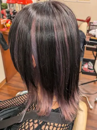 ミディアム カラー fuwat所属・秋葉原でカラーする なら🐉ちぇーたんのヘアスタイル
