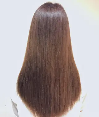 ロング カラー パーマ 山北 咲子のヘアスタイル