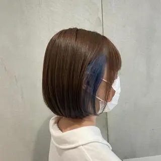 ショート 似合わせカットカラー 💎モエのヘアスタイル