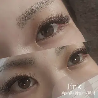 マツエク・マツパ nail&eyelash link所属・link 夙川のマツエク・マツパデザイン