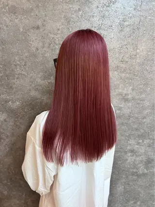 ロング 峯 琴奈のヘアスタイル