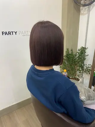 ショート プルエクステ界隈 ハイトーン/カツオ✨のヘアスタイル