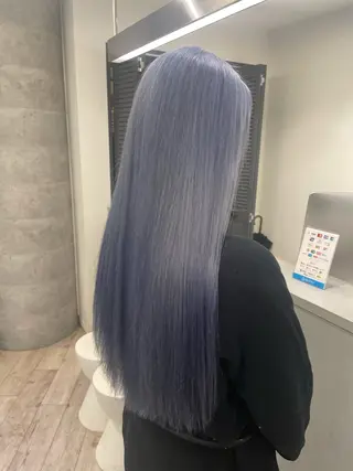 ロング ♡似合わせハイトーン ♡maiのヘアスタイル