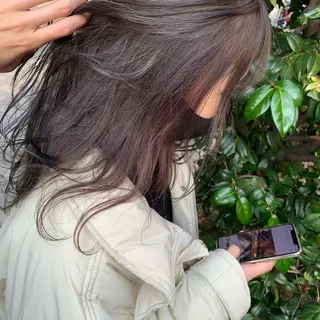 ロング カラー akane .のヘアスタイル