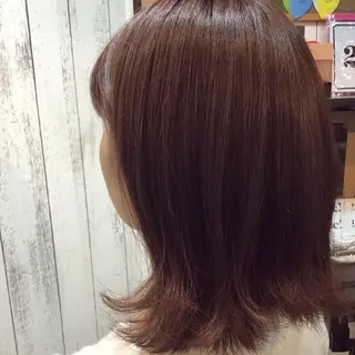 ミディアム カラー embrace エンブレイスのヘアスタイル