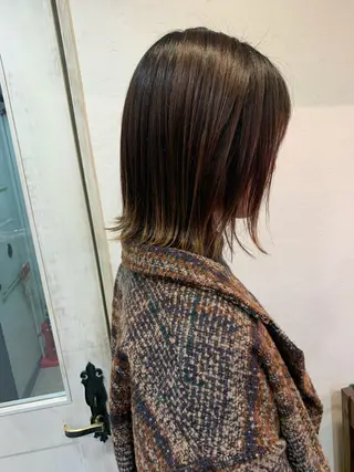 ミディアム IDEA 柏の葉KOILRINKGARAGE所属・お洒落満足度 ◎💮井上のヘアスタイル