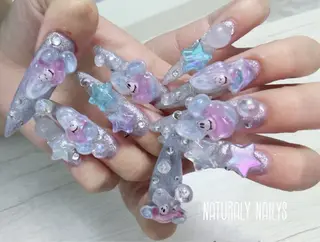 ネイル Naturaly Nailys所属・プライベートサロン rieのネイルデザイン