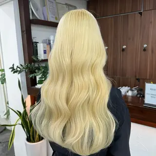 ロング 🎀韓国スリムタッキ 羽エクステ🎀kiiのヘアスタイル