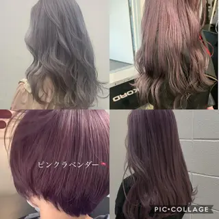 セミロング カラー レイヤーカット/艶髪 ✨💭KIRARIのヘアスタイル