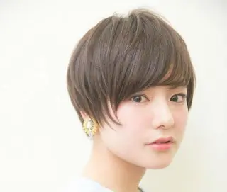 ショート カラー ヘアケア特化型サロン newi 京橋のヘアスタイル