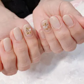 ネイル バニーアイズ　ネイル ニューオータニ博多店のネイルデザイン