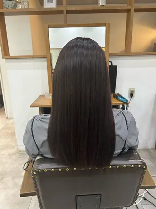 セミロング 髪質改善・縮毛矯正 ✨️/立山  想太のヘアスタイル