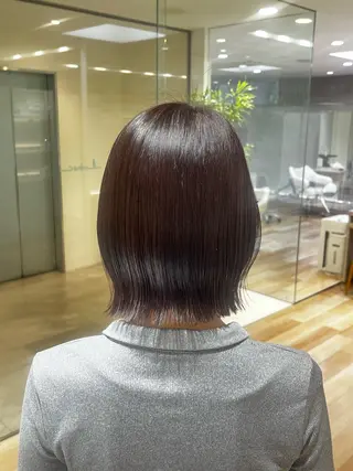 ミディアム 大人かわいい lobec/田代のヘアスタイル