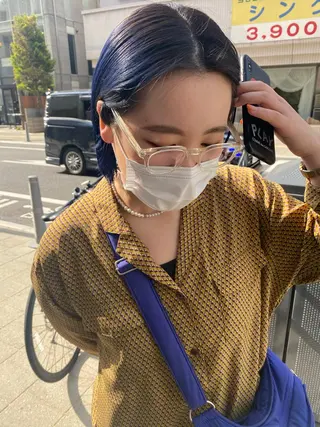 カラー AYANE 韓国ヘア /レイヤーカットのヘアスタイル