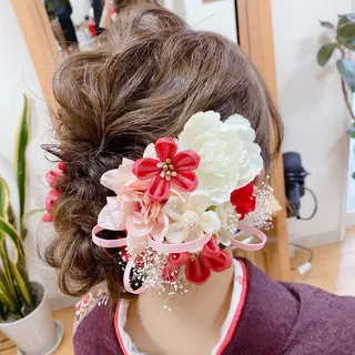 ヘアアレンジ はまだ めいのマツエク・マツパデザイン