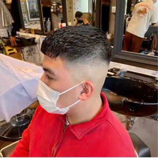 ショート メンズ 久保木 優輝のヘアスタイル