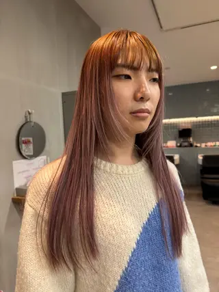 ロング 井出 海月のヘアスタイル