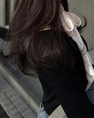 ロング カラー 似合わせhair /モガミユナ🎀のヘアスタイル