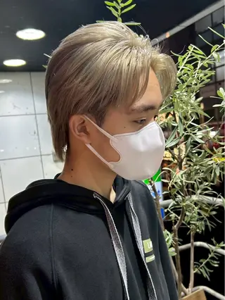 ミディアム アキト🌙 メンズ特化🔥のヘアスタイル