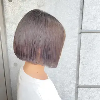 ショート カラー ヘアアレンジ MiU所属・韓国×髪質改善×美髪 縮毛矯正×レイヤーのヘアスタイル