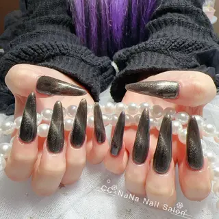 ネイル 💎CC・NaNa 韓国風ネイル🌙Cのネイルデザイン