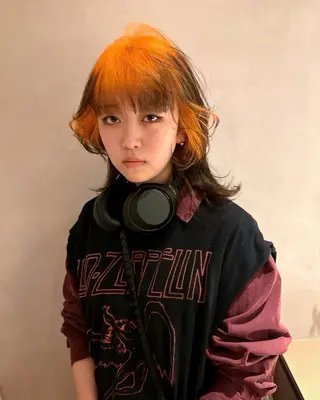 カラー 原宿/ハイトーン ⭐︎airi⭐︎のヘアスタイル