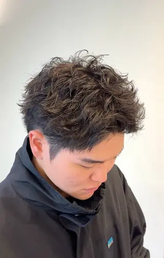 パーマ メンズ RITZ 小平颯真のヘアスタイル